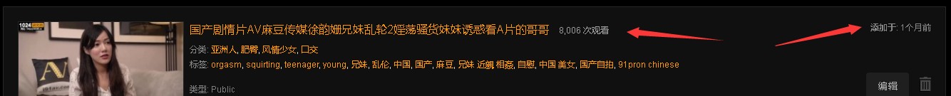 p站上传的视频