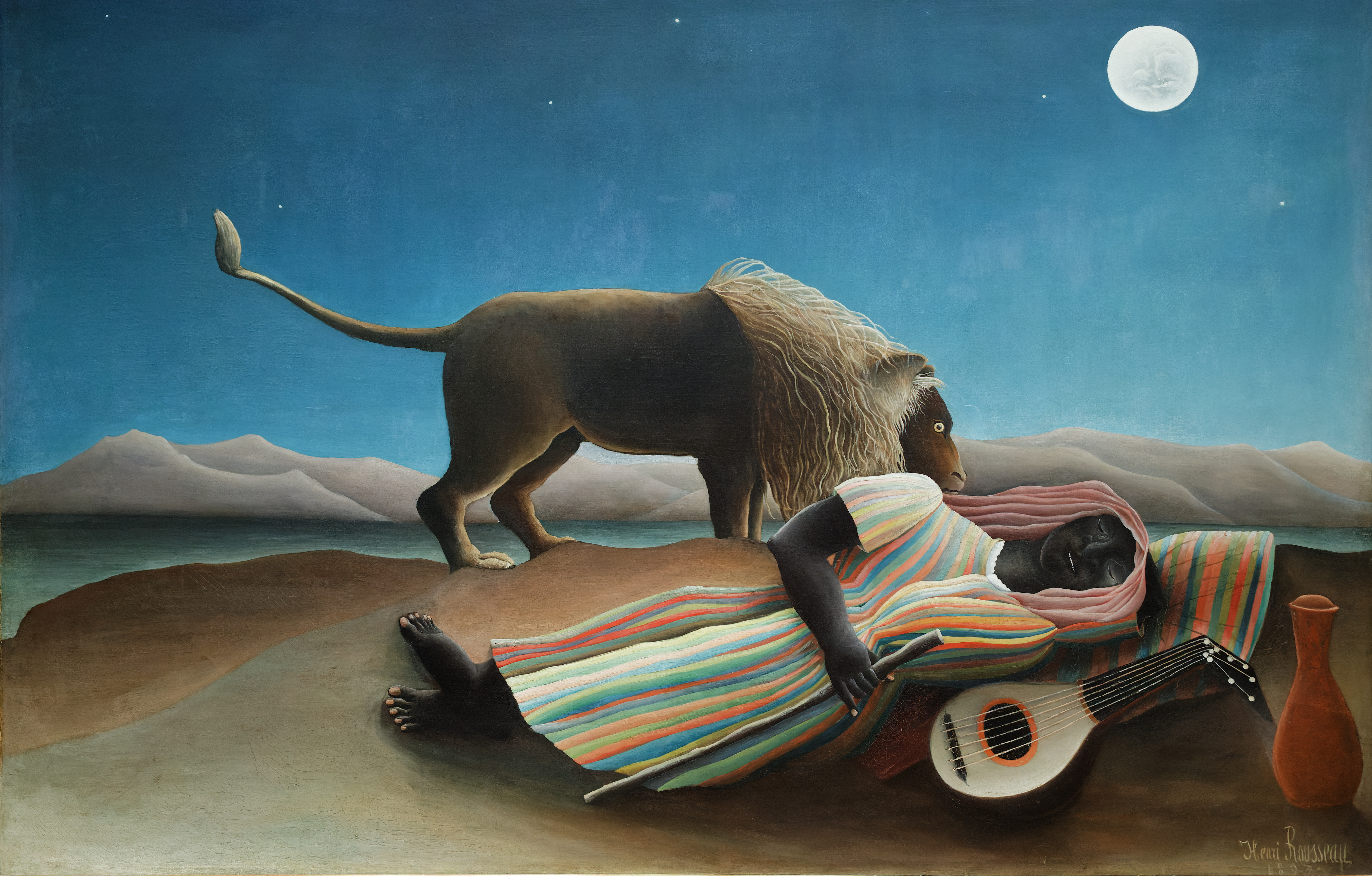 The Sleeping Gypsy, Henri Rousseau, 1897