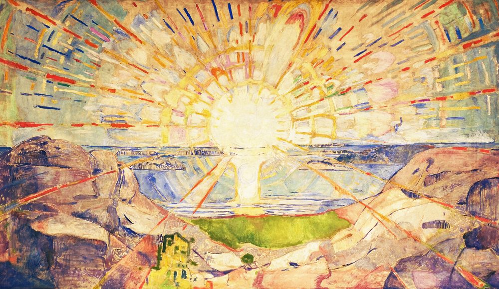 Edvard Munch: The Sun 1911