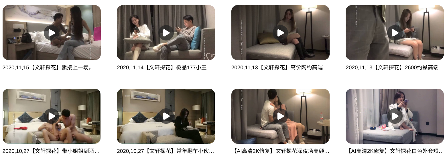 文轩探花合集 2