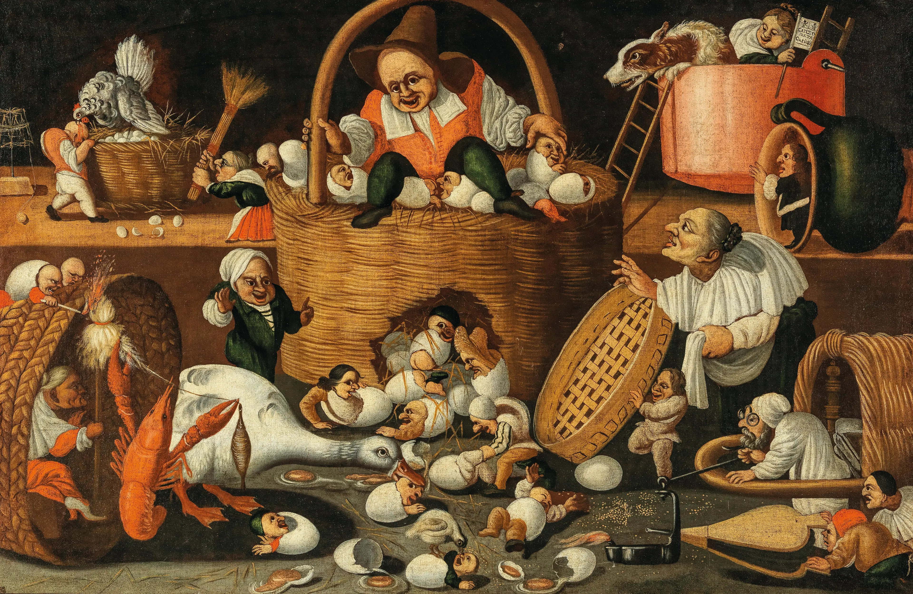 Master of the Fertility of the Egg Allegory of domestic disputes