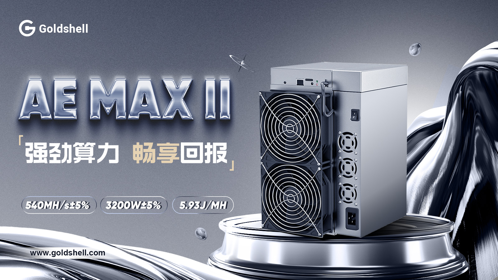 AE MAX II 中文参数海报