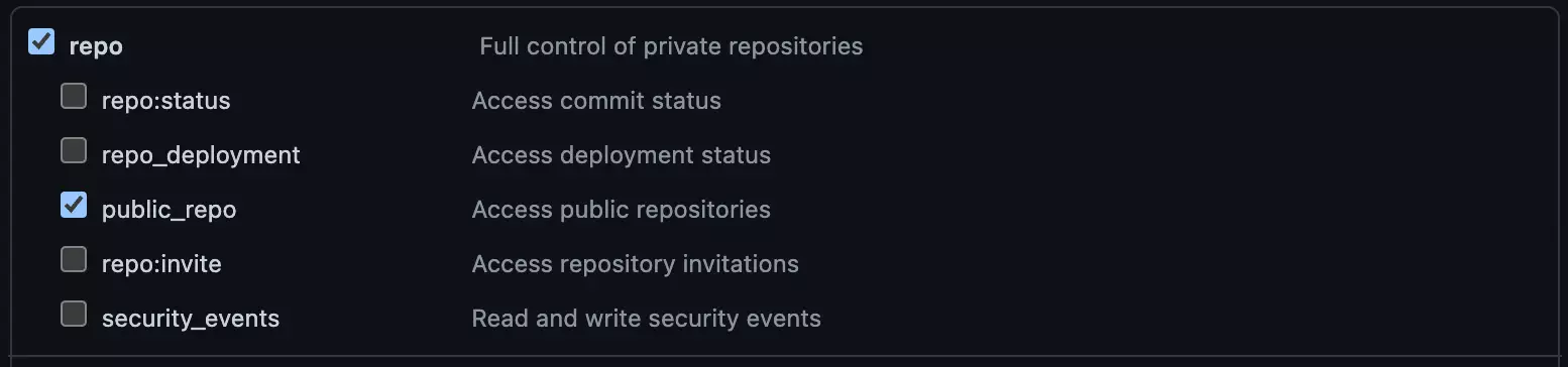 Public permission