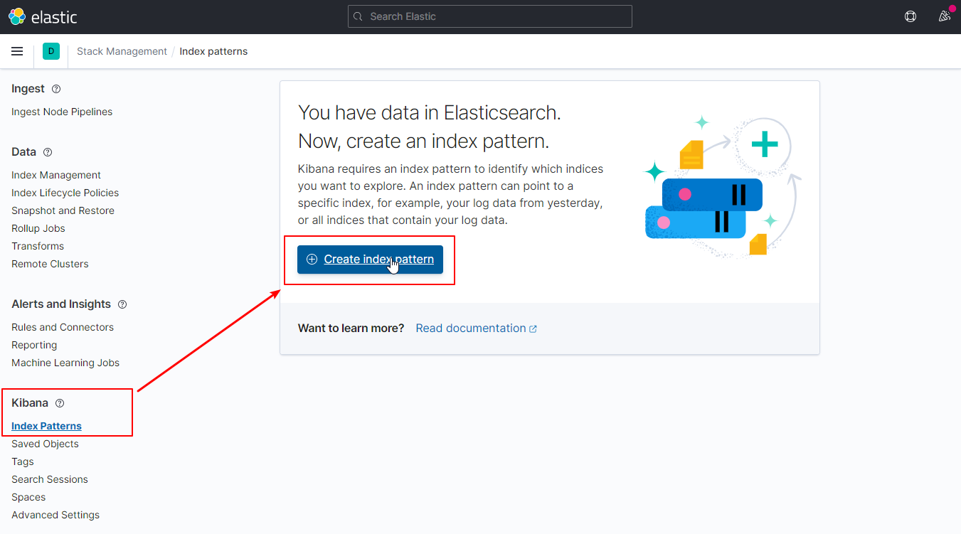 create index pattern