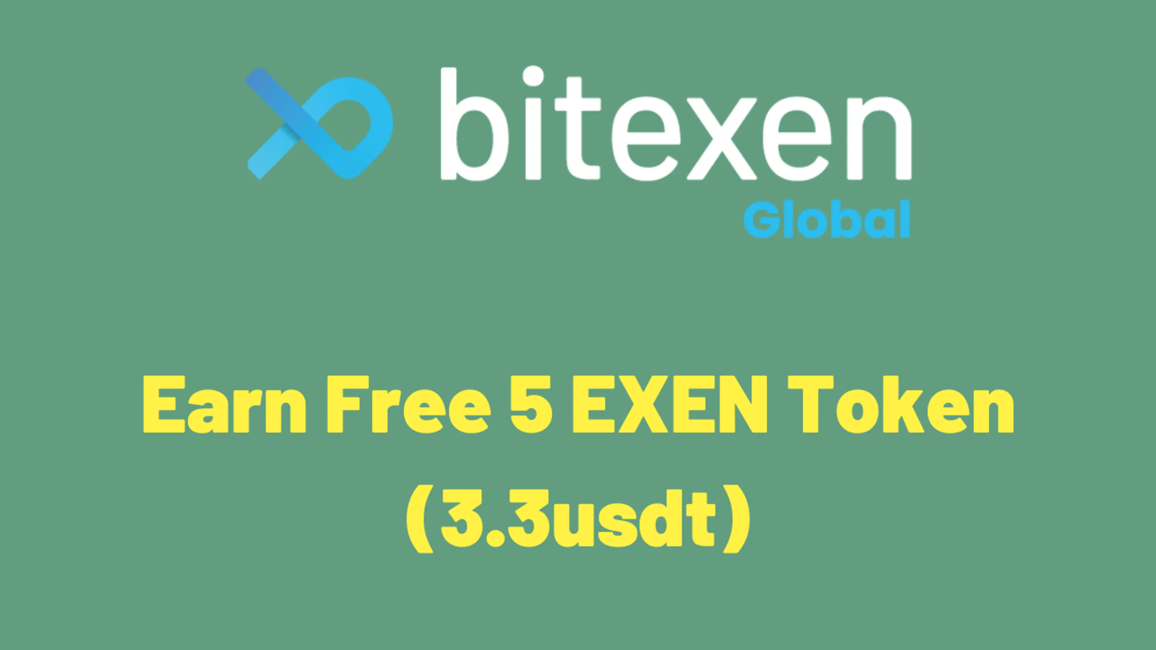 Earn Free 5 EXEN Token (3.3usdt)