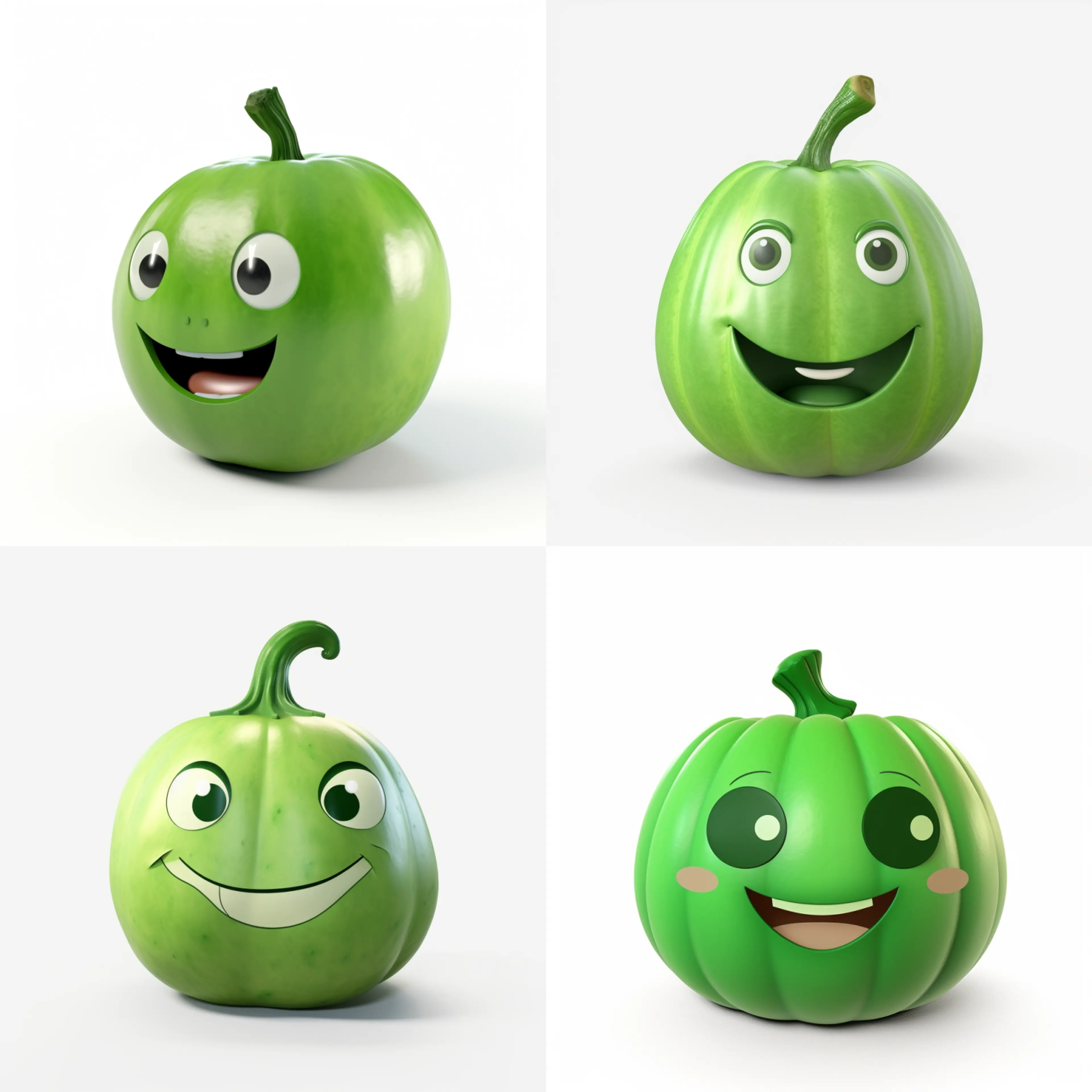 Mekal_anthropomorphic_gourd_head_only_green_smile_big_eyes_open_274c9640-20fe-4670-96af-317451ef5a40_1680446314293_0