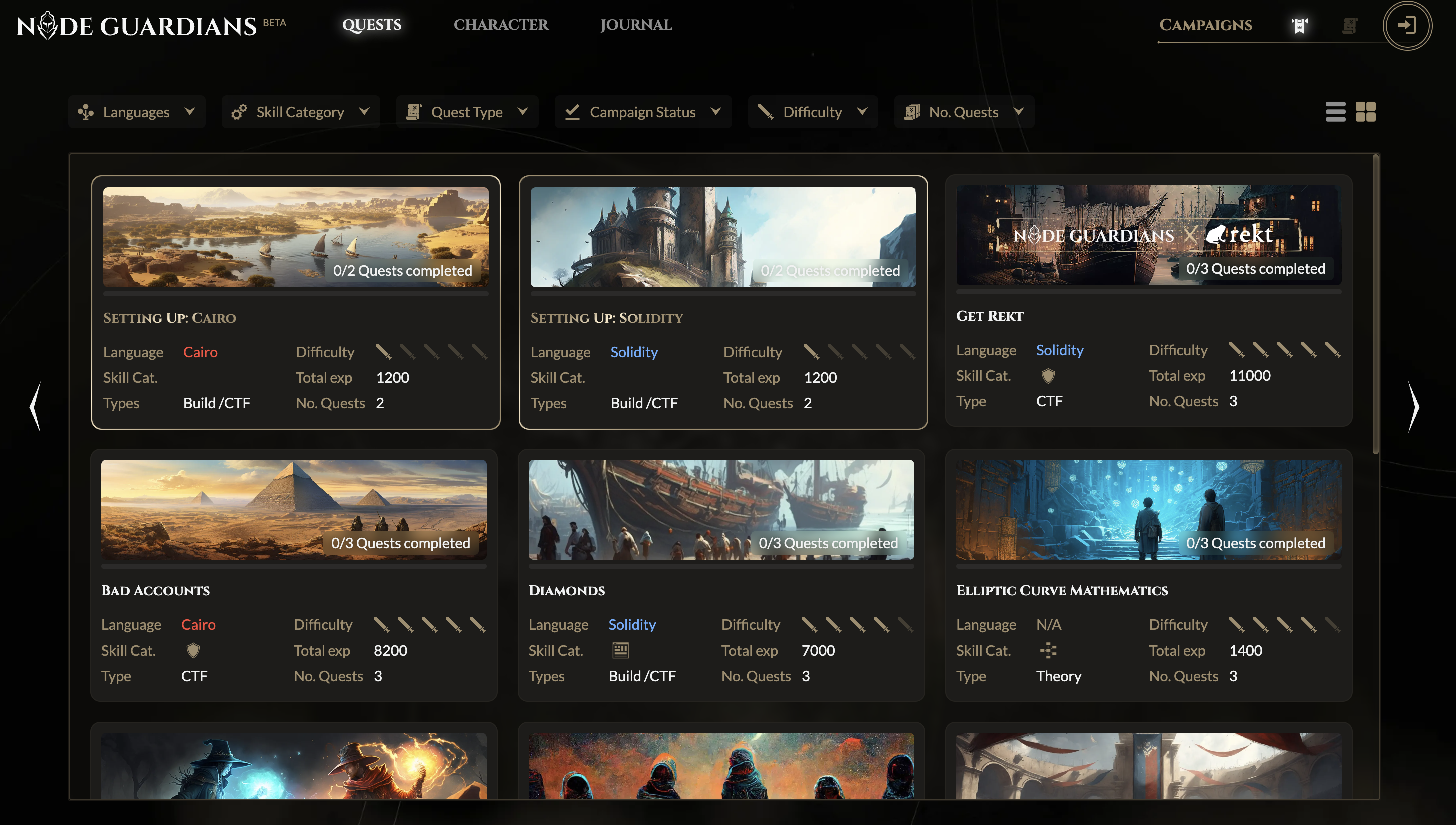 main page
