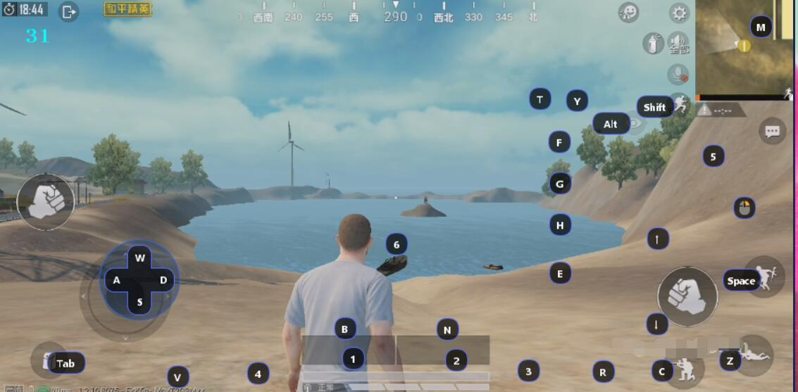 QtScrcpy キーマッピング