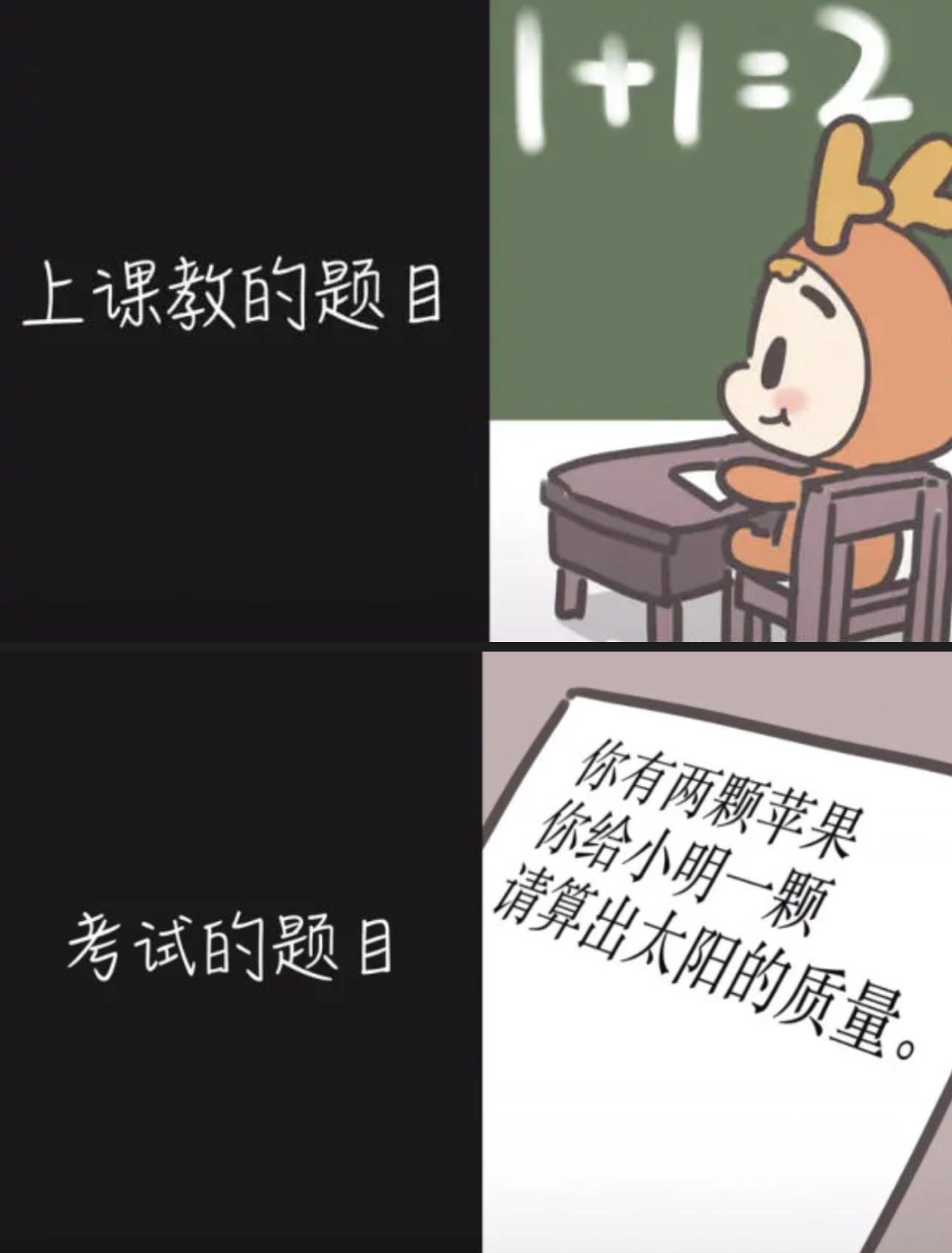 Yangelegeyang Learning vs Exam